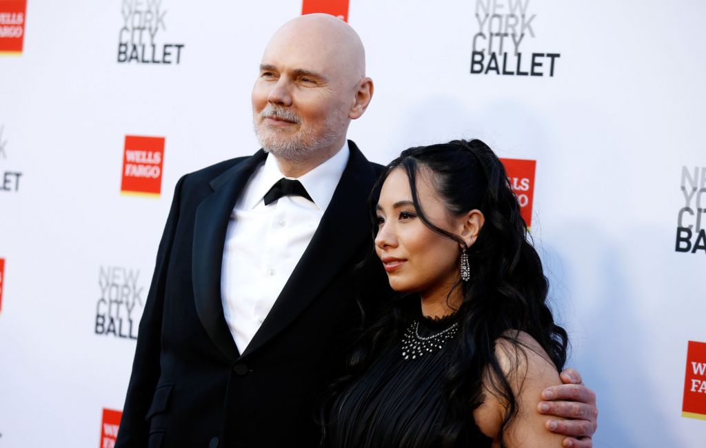 Billy Corgan and Chloe Mendel Corgan