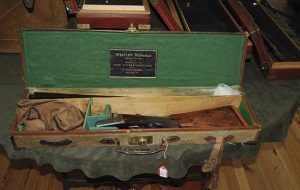 Repair a vintage shotgun case