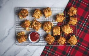 Haggis sausage rolls