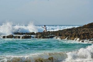 Fishing the Atlantic surf during an exhilarating trip to Morocco