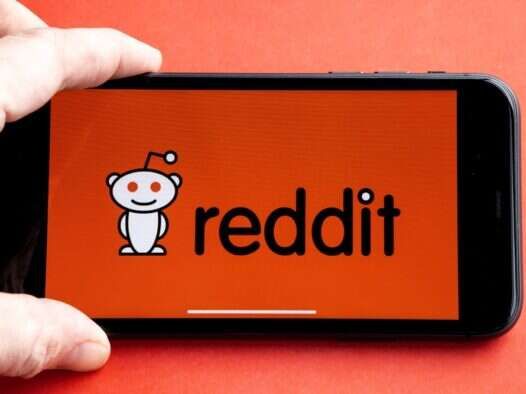 Reddit logo on a mobile phone. Picture: Shutterstock