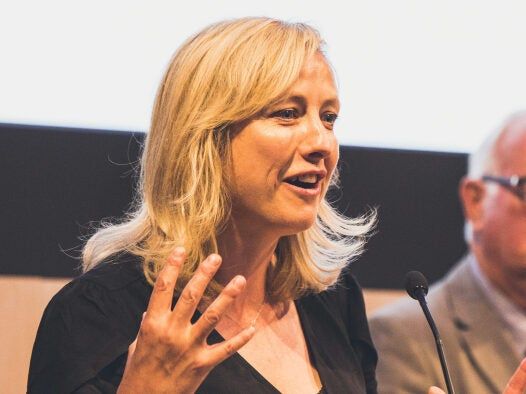 Observer journalist Carole Cadwalladr, who has revealed she has been warned off criticising a proposed deal to sell her paper to Tortoise Media by management at Guardian News and Media