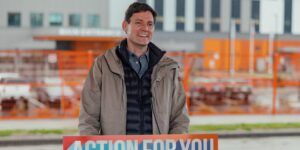 BC NDP leader David Eby.