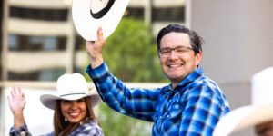 Pierre Poilievre at a rally