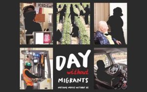 Day Without Migrants poster.