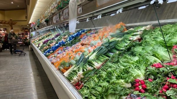 Produce section at Safeway in Regina.