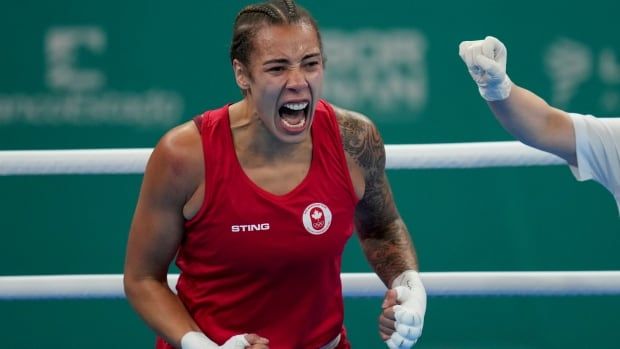 Canadian female boxer.