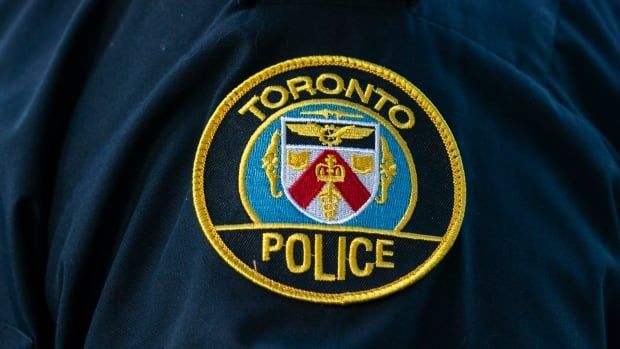 The Toronto police hate crimes unit is investigating after a local synagogue was vandalized for the second time in four weeks. A Toronto Police Service logo patch is shown in Toronto, Tuesday, Sept. 5, 2023. THE CANADIAN PRESS/Spencer Colby