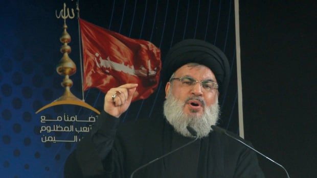 Lebanon's Hezbollah leader Sayyed Hassan Nasrallah.