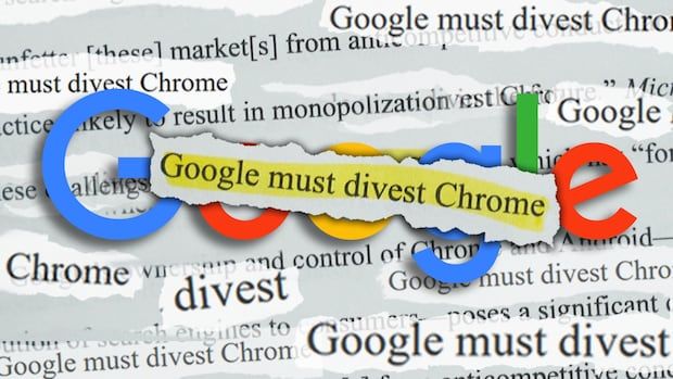 "Google Must Divest Chrome" highlighted