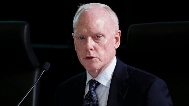 David Morrison of Global Affairs Canada appears as a witness at the Public Inquiry Into Foreign Interference in Federal Electoral Processes and Democratic Institutions in Ottawa on Thursday, April 4, 2024.