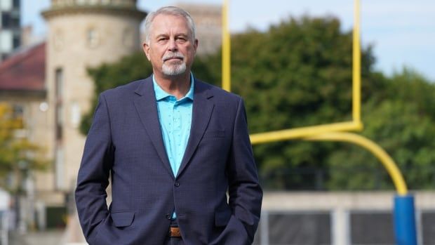 Neil Lumsden, Ontario’s Minister of Sport, attends an announcement in Toronto on Sept. 18, 2024.