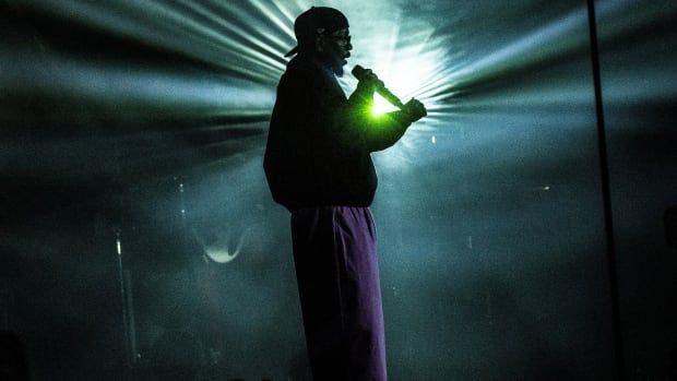 Kendrick Lamar performs at a festival in Denmark in June 2023.