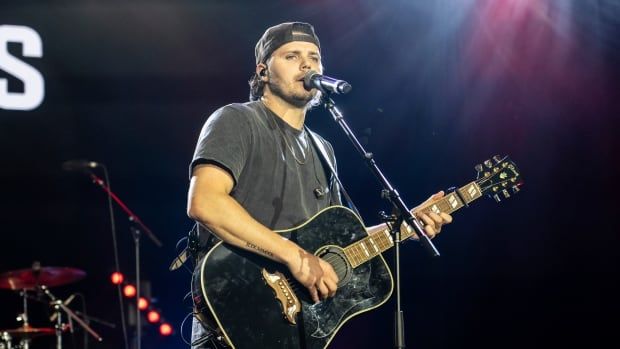 Josh Ross performs during Amazon Music Country Heat at Country Radio Seminar on Wednesday Feb. 28, 2024, in Nashville, Tenn.