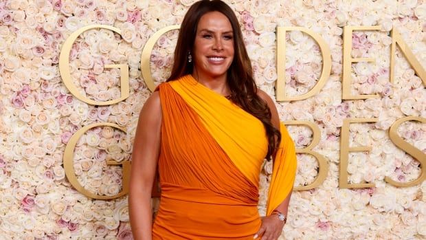 Spanish actress Karla Sofia Gascon arrives for the 82nd annual Golden Globe Awards at the Beverly Hilton hotel in Beverly Hills, California, on January 5, 2025. 