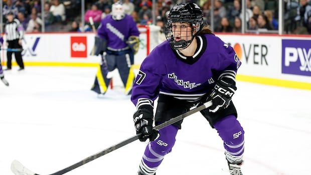 Minnesota women's hockey player