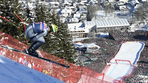 man skiing in Austria