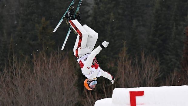 File photo of Quebec City's Alexandre Duchaine on February 10, 2024 in Lac-Beauport, Que.