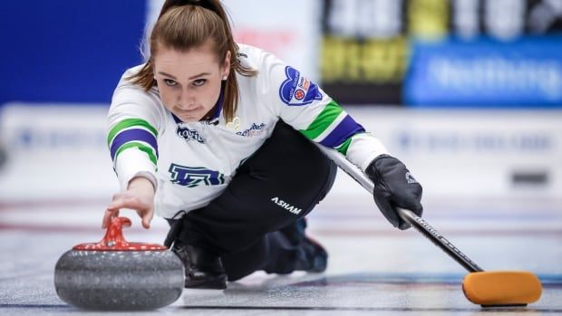 male and female Canadian curlers.