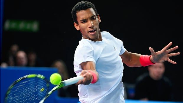 Felix Auger-Aliassime in Montpellier, France on February 1, 2025.