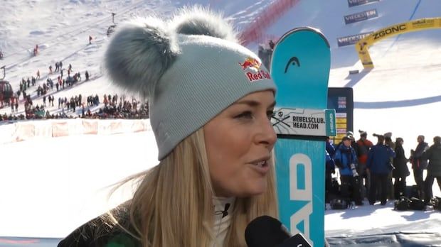 American skier Lindsey Vonn reflects on her comeback to alpine skiing at worlds.