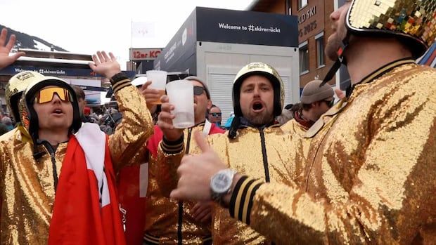 CBC Sports' Devin Heroux heads into the heart of the apres party, with alpine fans celebrating from day until night.