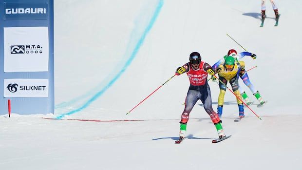 Canada's Reece Howden wins on March 1, 2025 in Gudauri, Georgia.