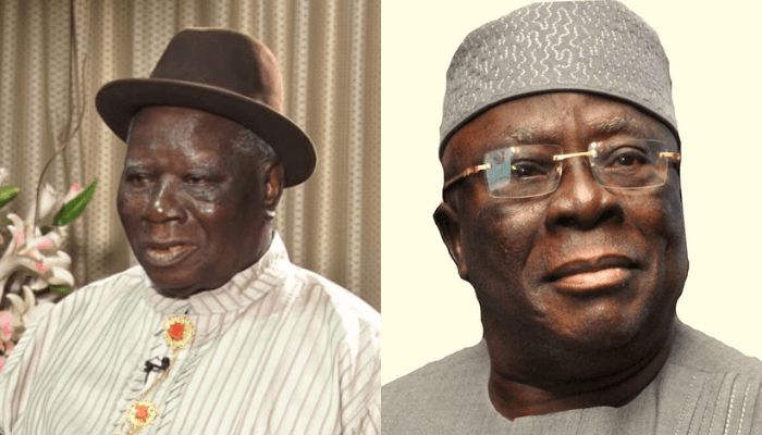 Edwin Clark and Ayo Adebanjo (1)