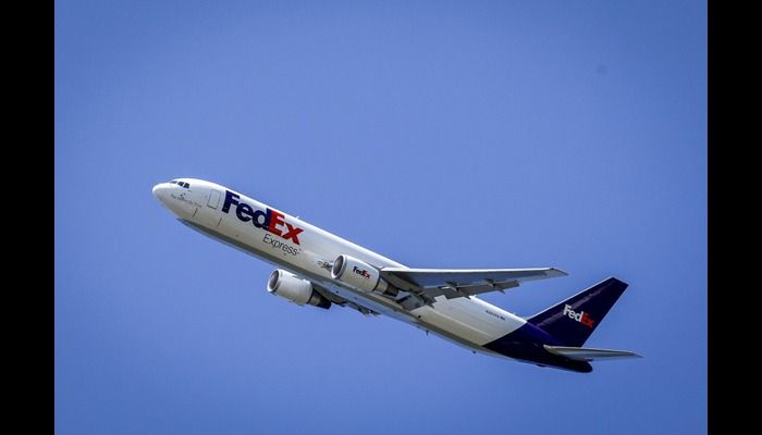 FedEx fire bird strike