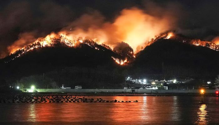 Over 2,000 firefighters combat Japan’s worst fire outbreak in 30 years