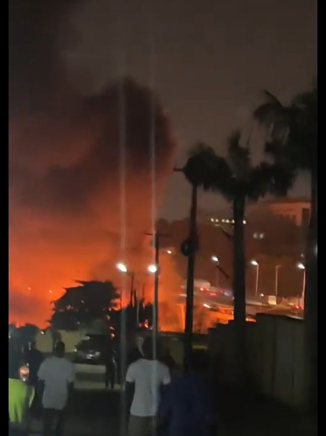 otedola bridge fire