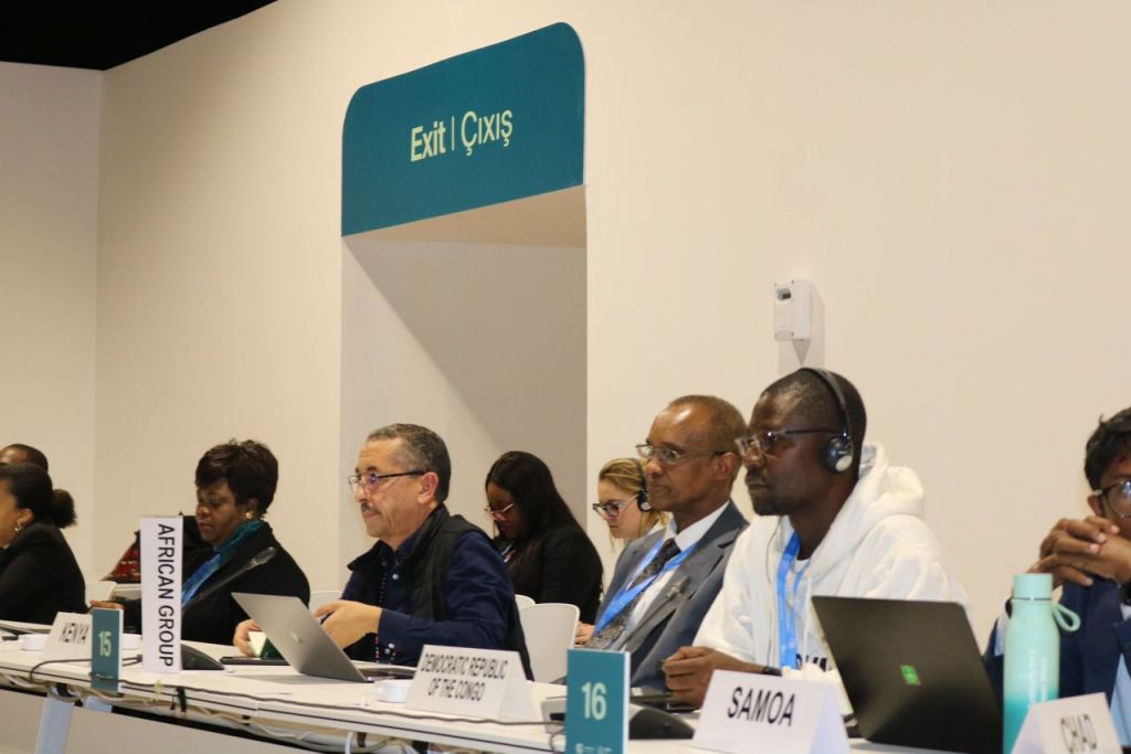 African Group of Negotiators (AGN) at COP29(Photo credit: AGN ChairTwitter page)