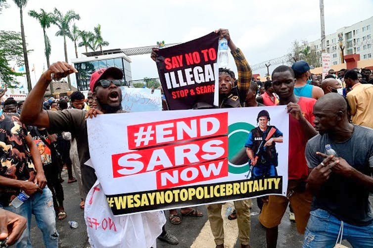 EndSARS protesters