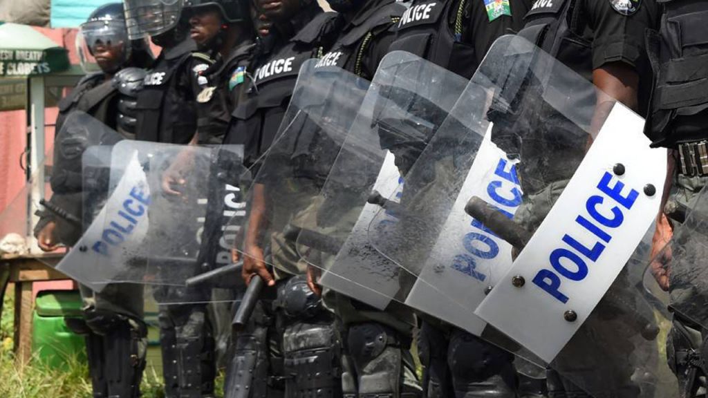 Nigerian Police officers