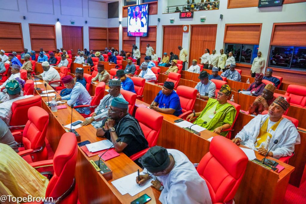 Senate at plenary