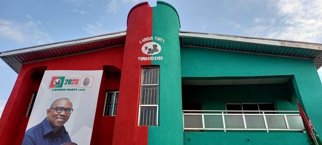 A Labour Party office [PHOTO CREDIT: Echezona Ibezim]