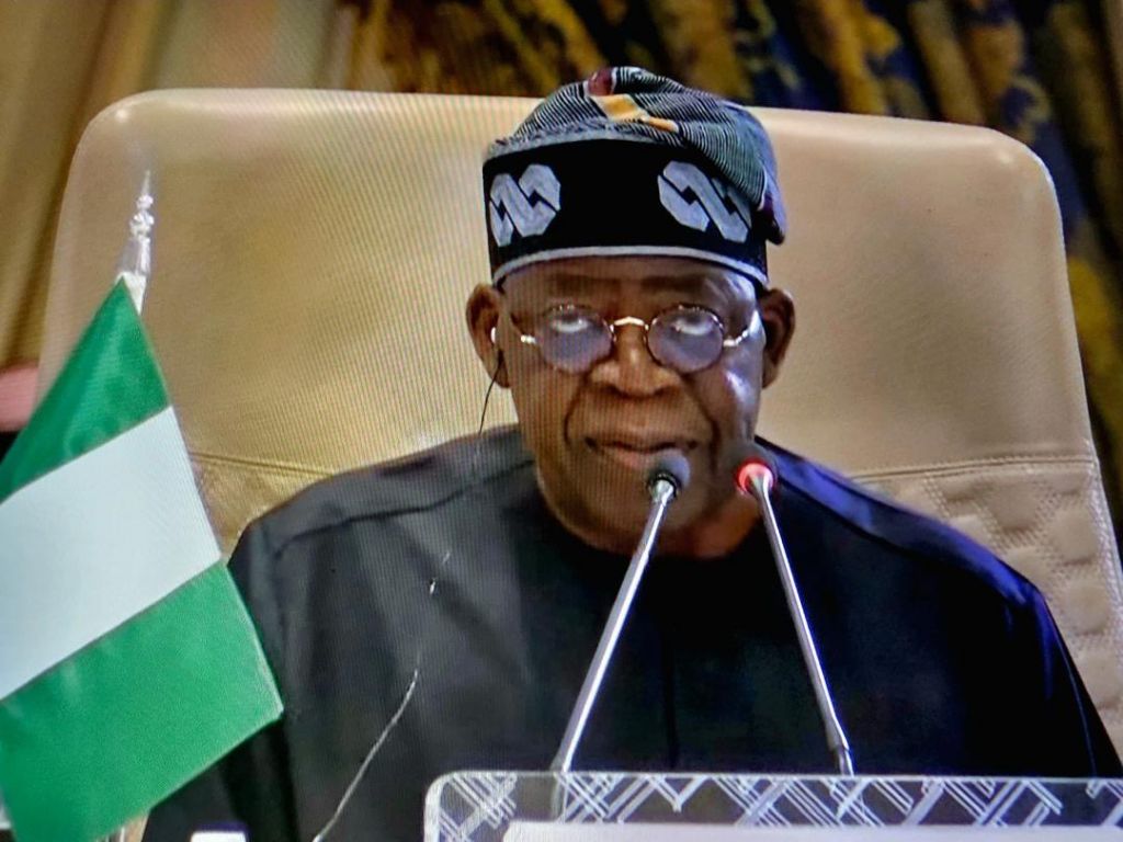 PRESIDENT TINUBU AT THE EXTRAORDINARY JOINT ARAB-ISLAMIC SUMMIT IN RIYADH, SAUDI ARABIA, NOVEMBER 11, 2024.