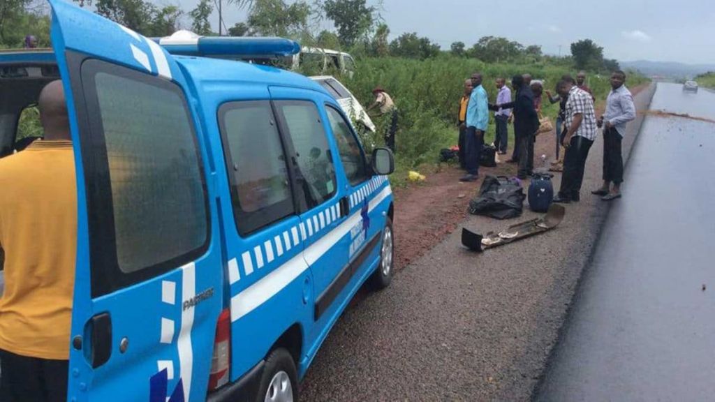 FRSC at an accident scene