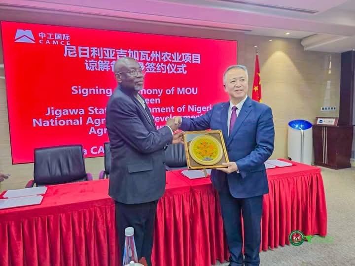 NADF sign agricultural collaboration agreement with China CAMC