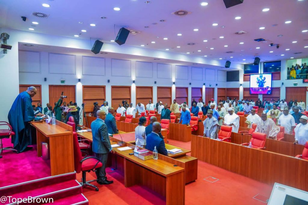 Senate Plenary [PHOTO CREDIT: @NgrSenate]