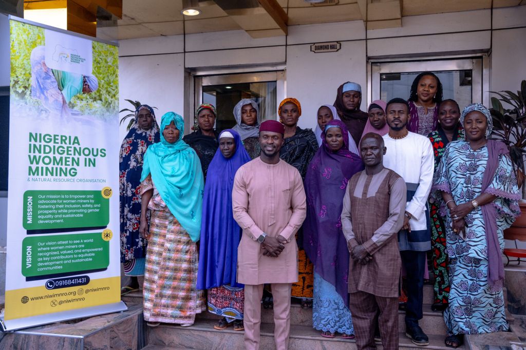 Group photograph of the Women at the training