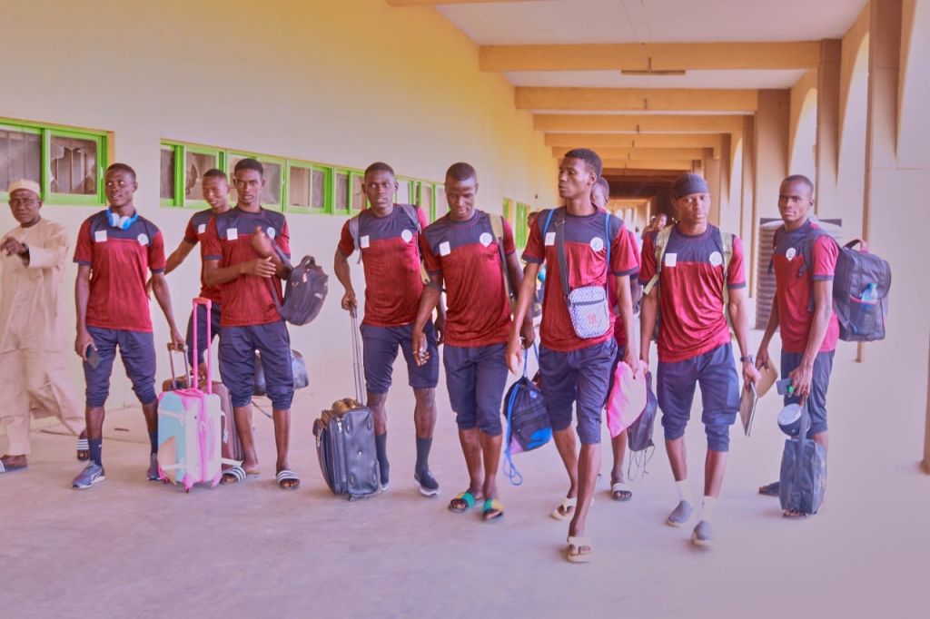 Katsina Football Academy players