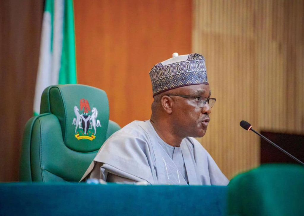 The Speaker of the 10th Assembly, Tajudeen Abbas. [PHOTO CREDIT: House of Representatives, Federal Republic of Nigeria]