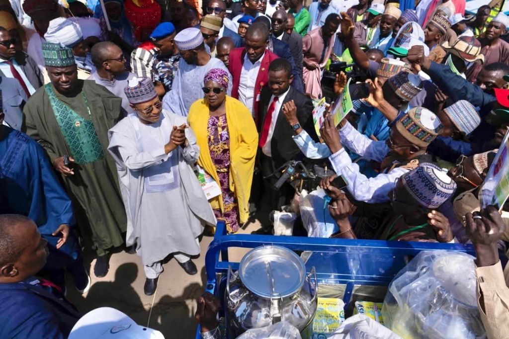 Distribution of farm input by Gov Uba Sani