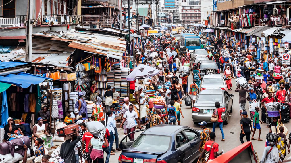 Nigerians on the street