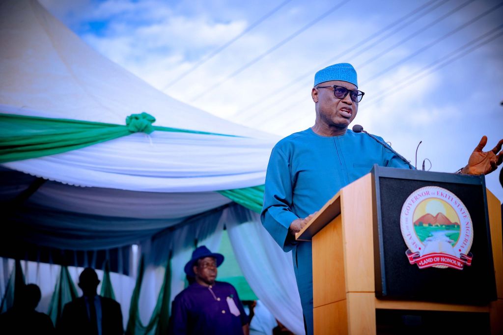 Ekiti State Governor, Biodun Oyebanji (PHOTO CREDIT: @biodunaoyebanji)