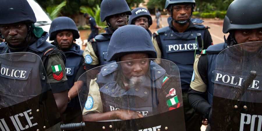 Nigeria police Operatives