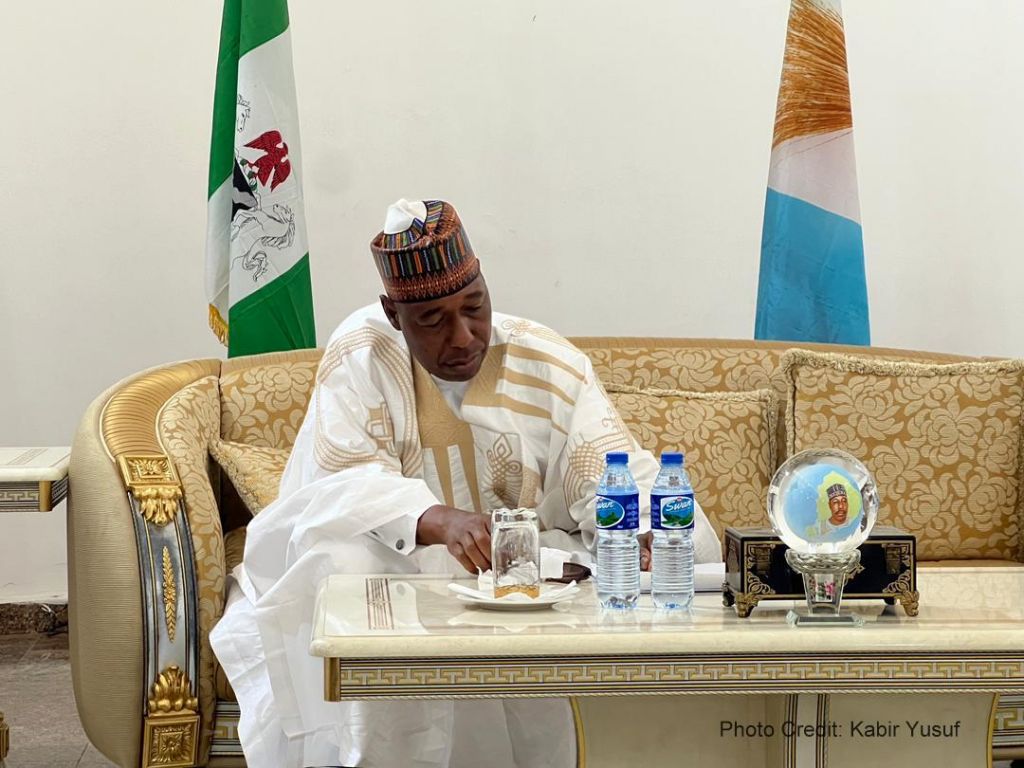 Borno state governor, Babagana Zulum (PHOTO CREDIT: Kabir Yusuf)