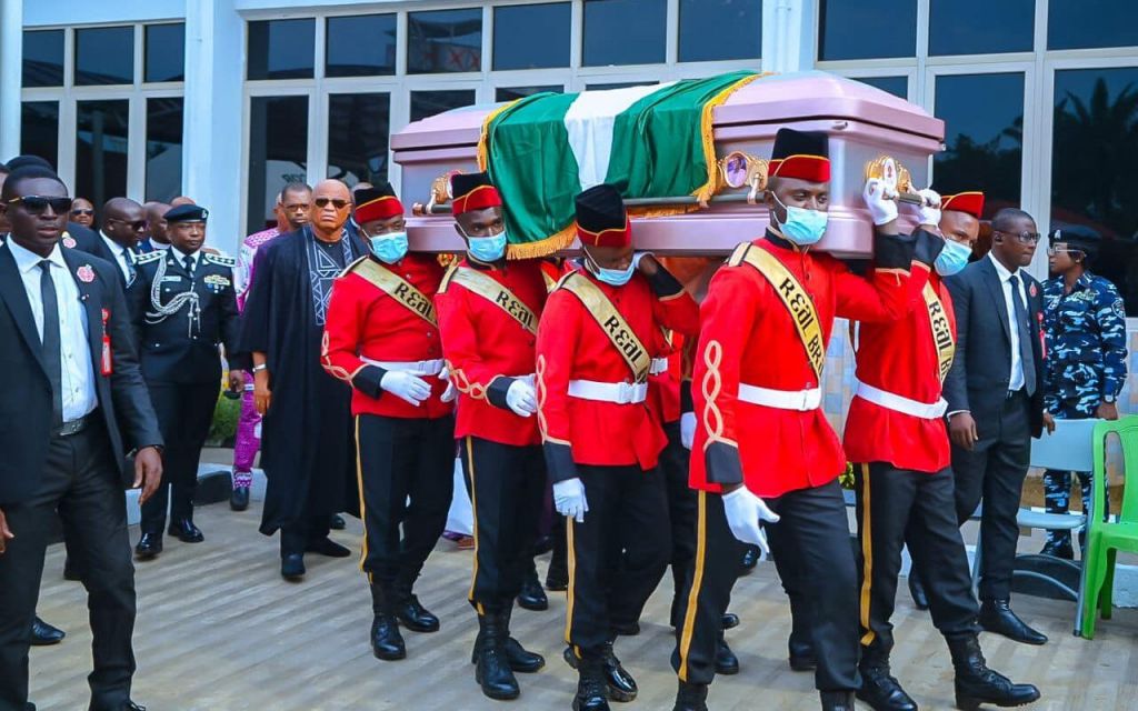 Remains of late Akwa Ibom First Lady laid to rest