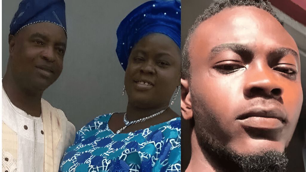 Kehinde and Bukola Fatinoye and their son, Oreoluwa (PHOTO CREDIT: BBC Pidgin)